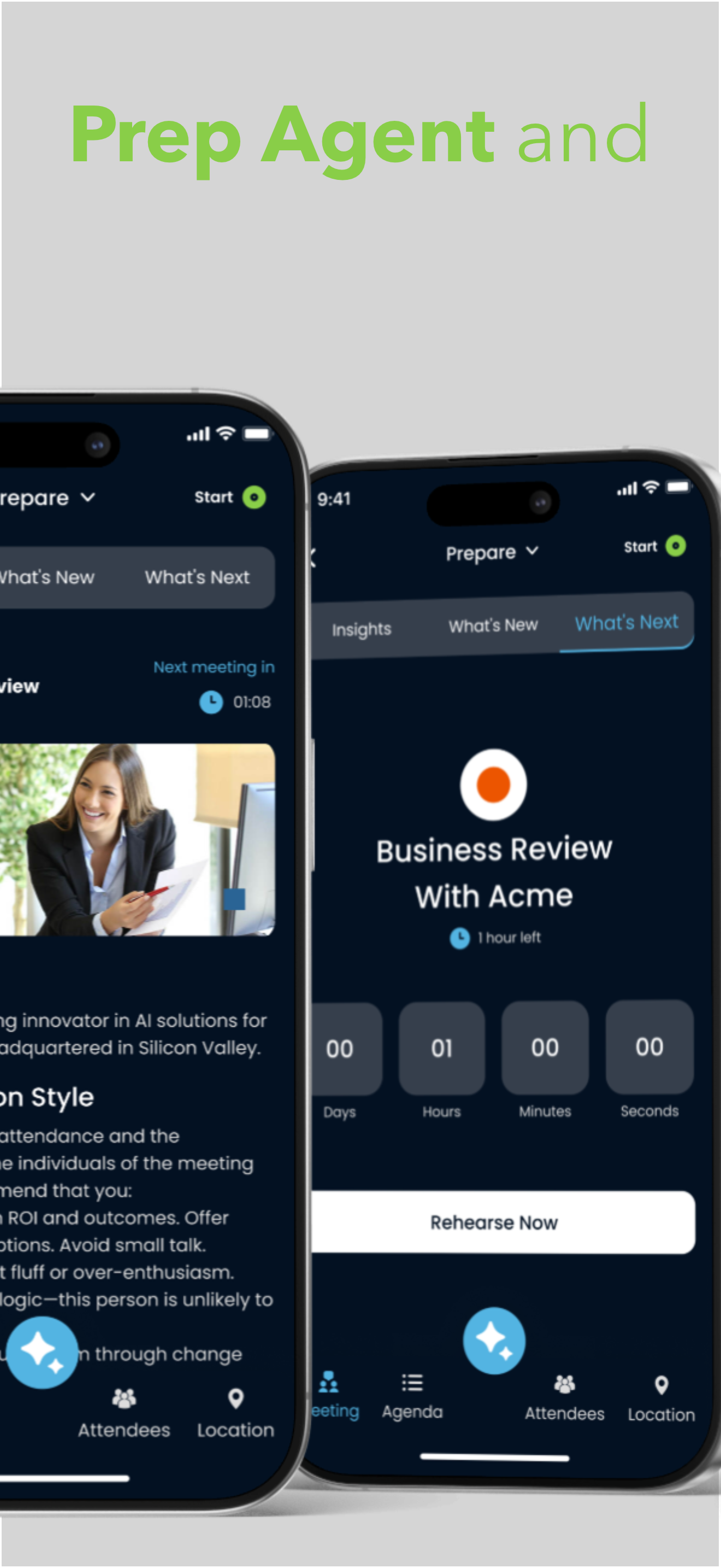 Buyer profile screen
