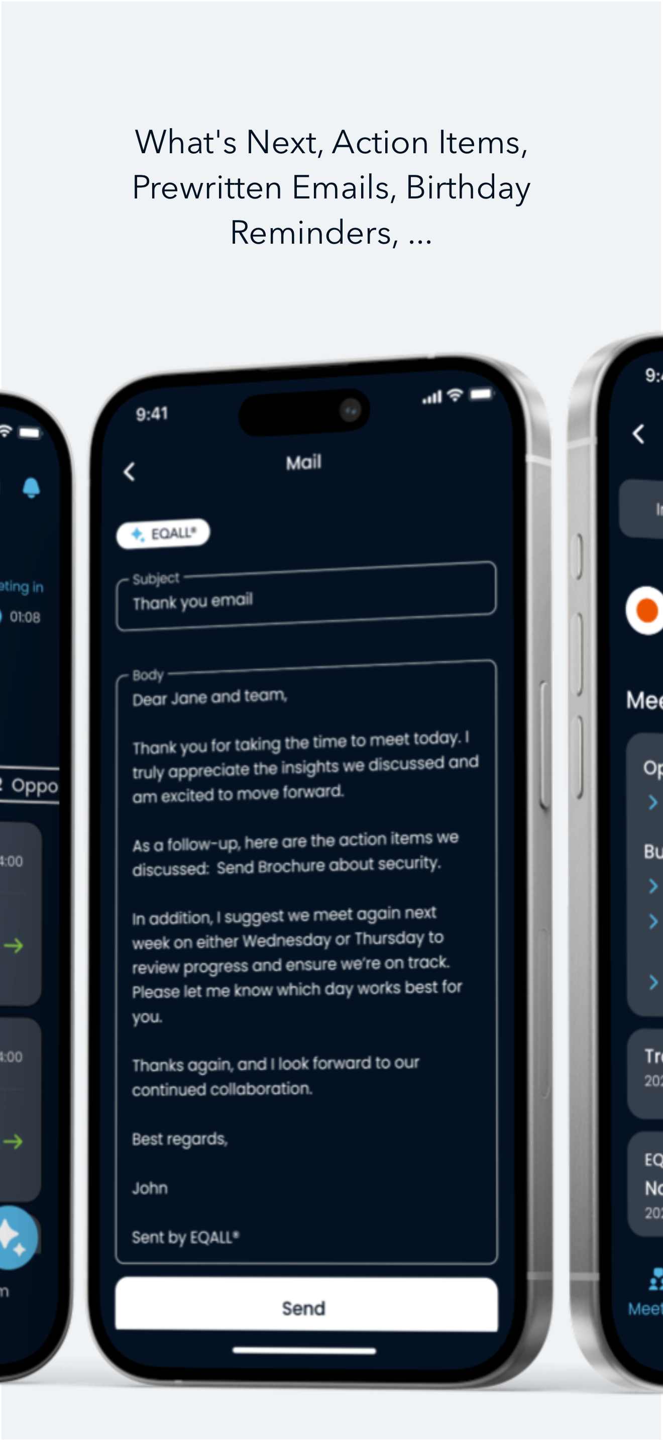 Follow-up drafts